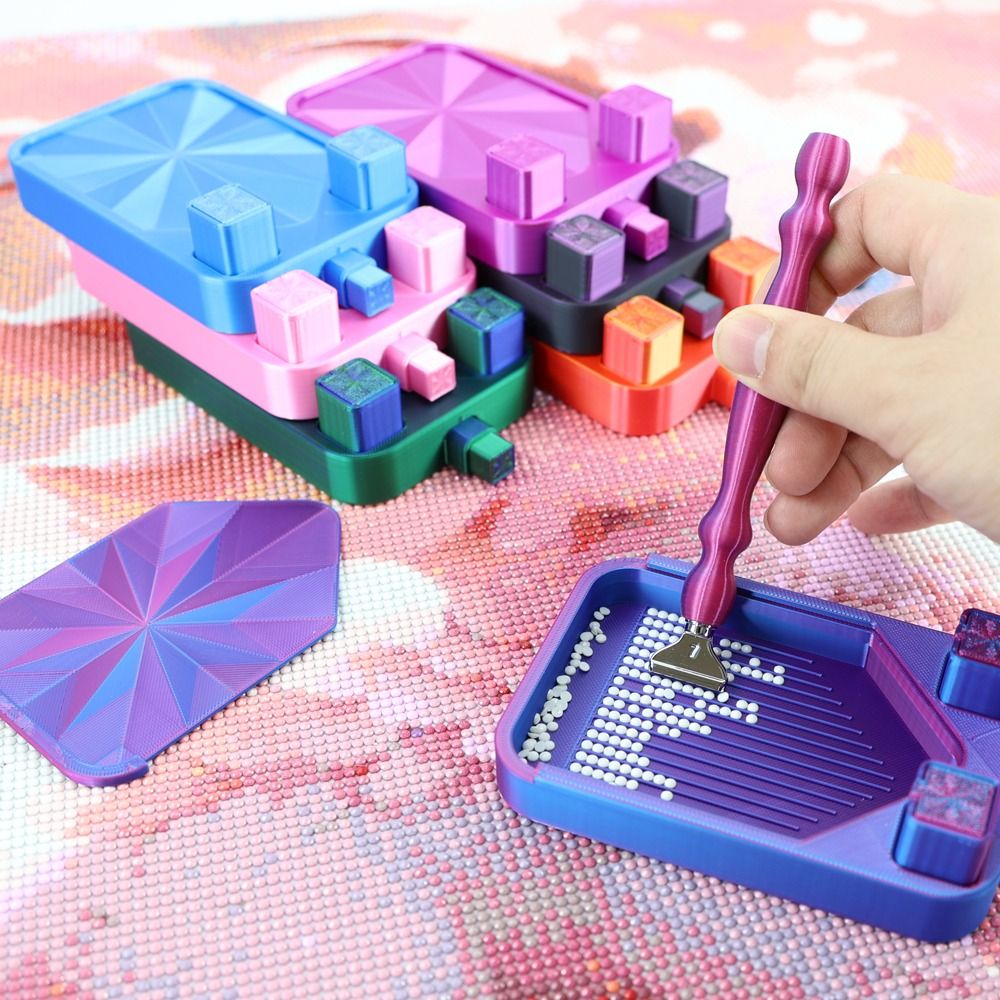 Resin Art Case - Vassoio per pittura diamante artigianale fai-da-te
