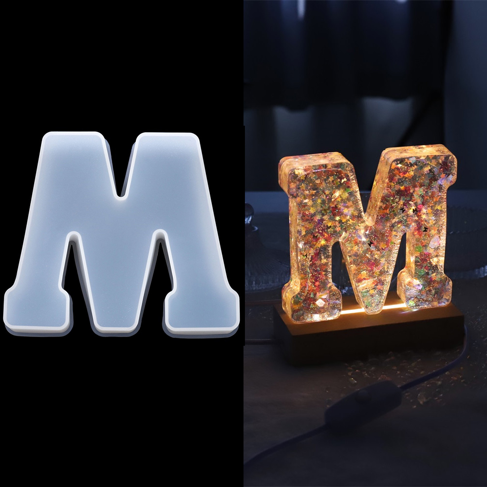 Resin Art Alphabet - 3 dimensioni dalla A alla Z