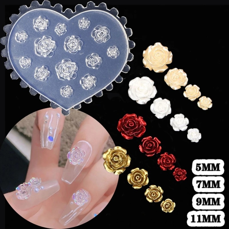 Resin Art Equipment - Stampo in Silicone per Decorazioni Unghie