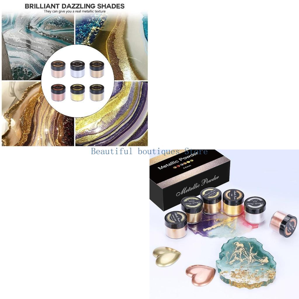 Resin Art Equipment - U4LF Sapone colorato con pigmenti metallici