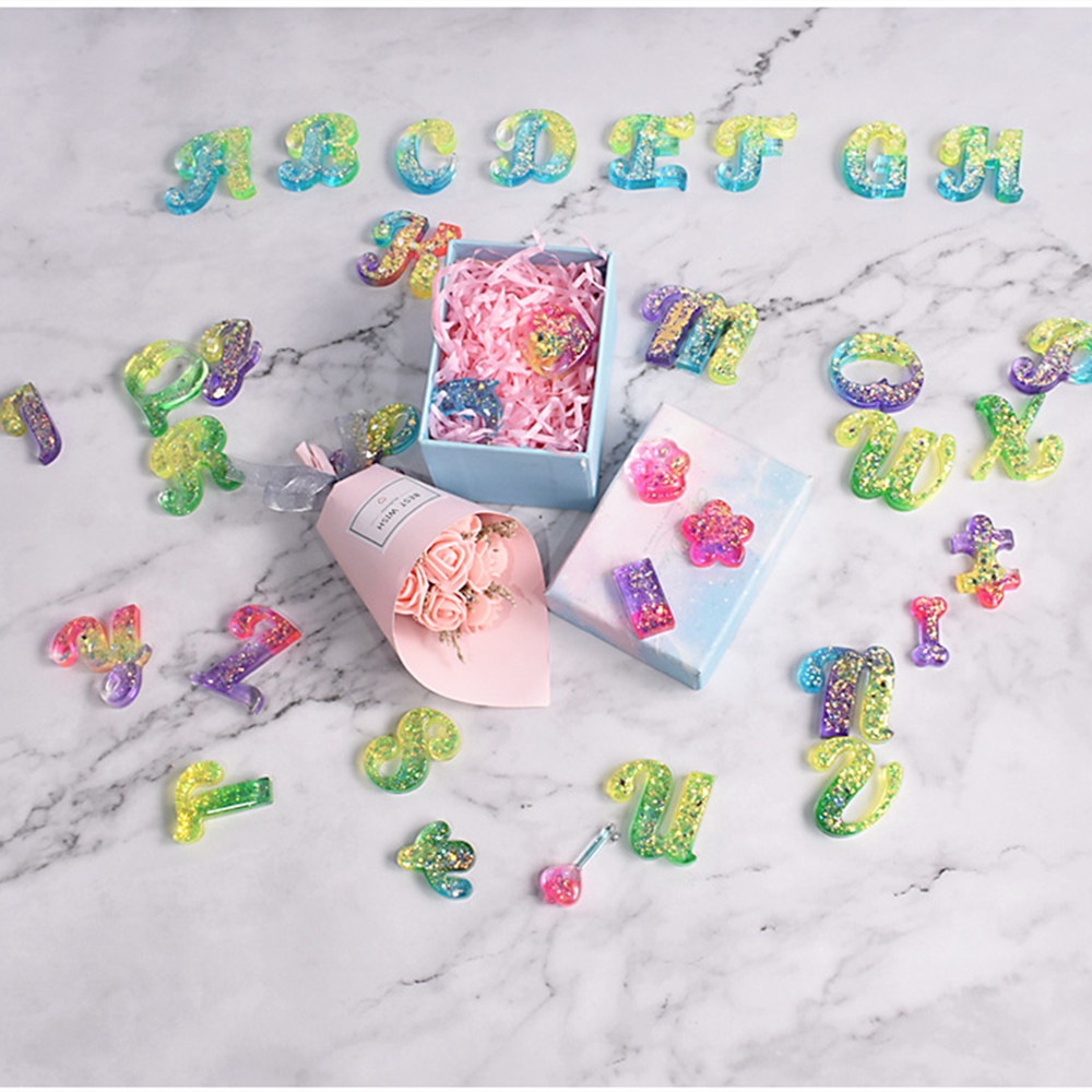 Stampo in silicone per resina  - Resin Art Alphabet recensione e prezzo