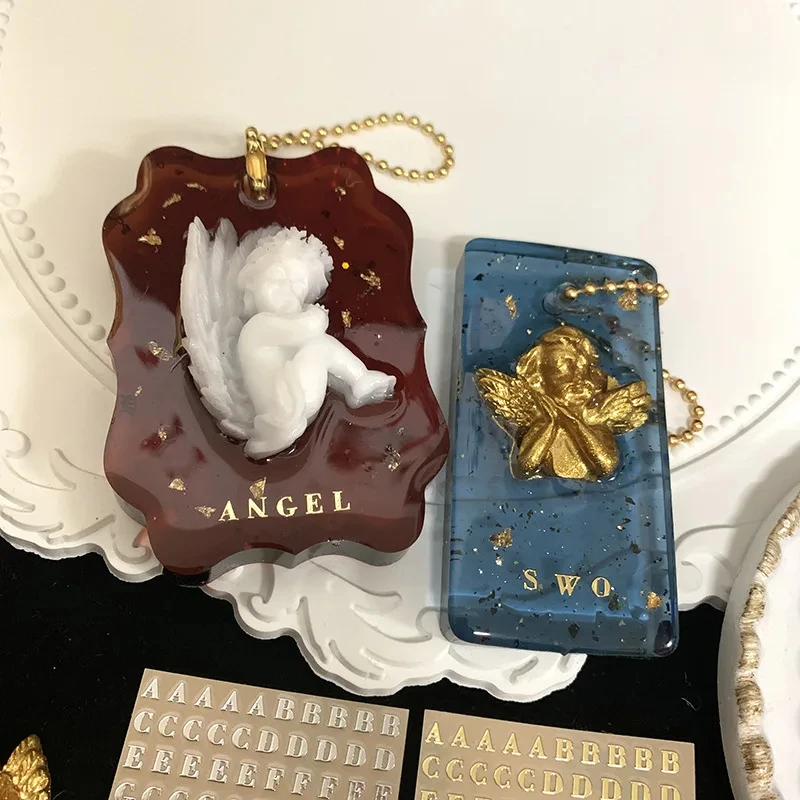 2 pezzi in metallo 26 mini ade - Resin Art Alphabet recensione e prezzo
