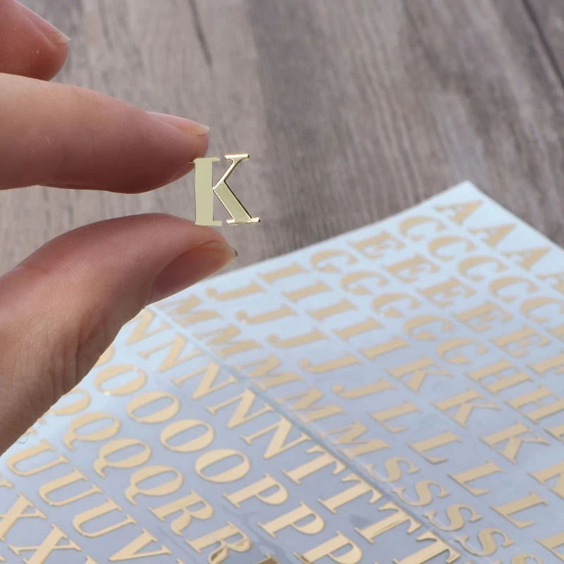 2 pezzi in metallo 26 mini ade - Resin Art Alphabet recensione e prezzo