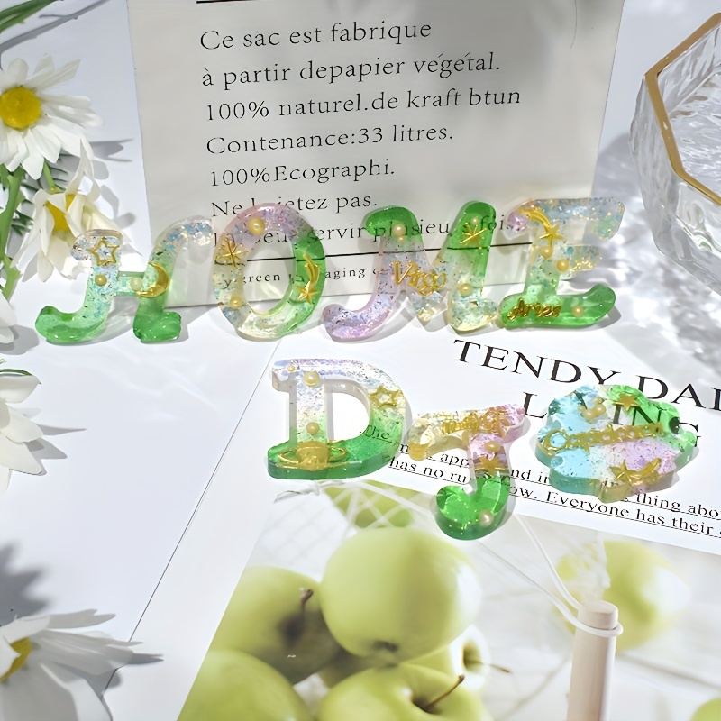 Stampo in resina per colata a  - Resin Art Alphabet recensione e prezzo
