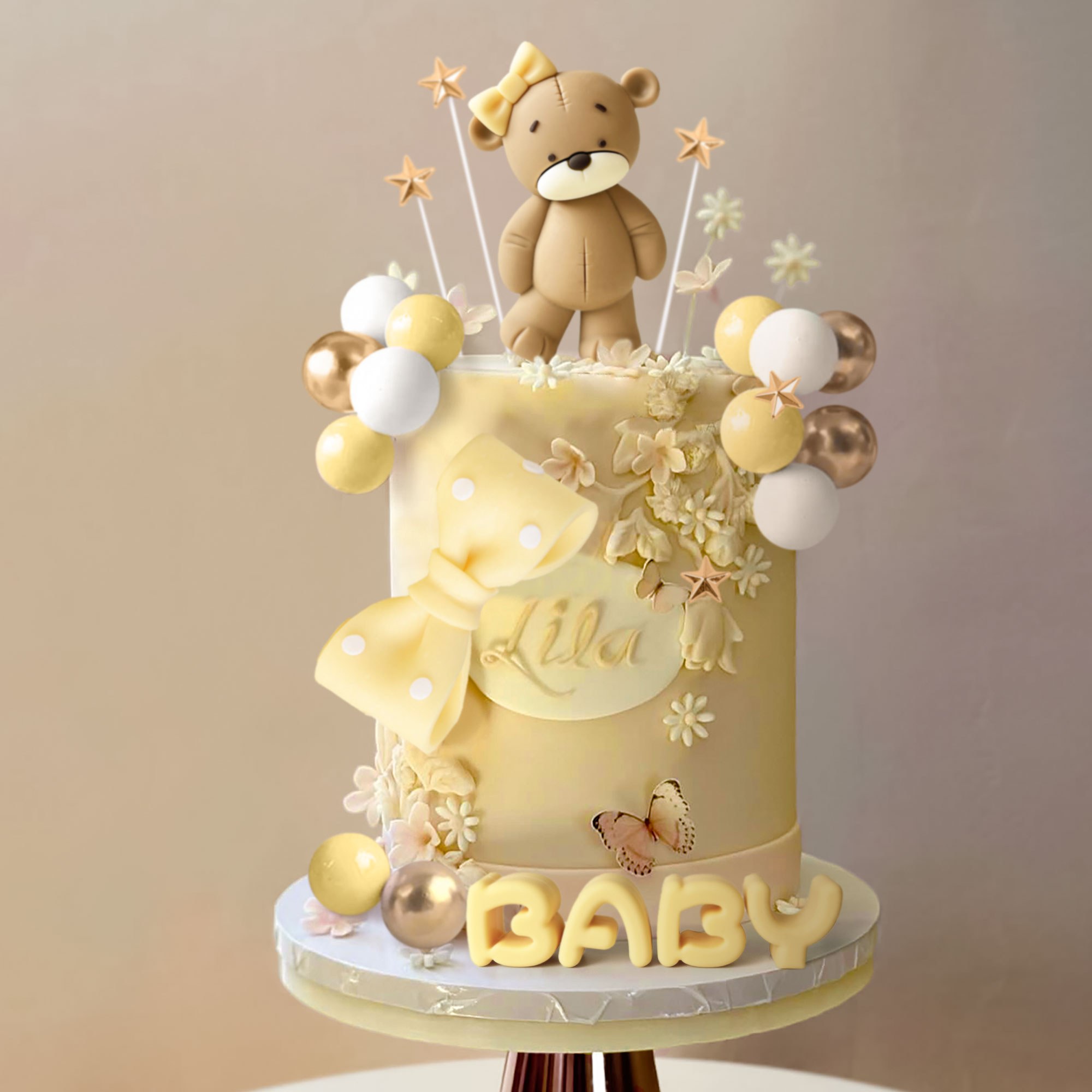 LaVenty Orso Rosa Decorazione  - Resin Art Alphabet recensione e prezzo