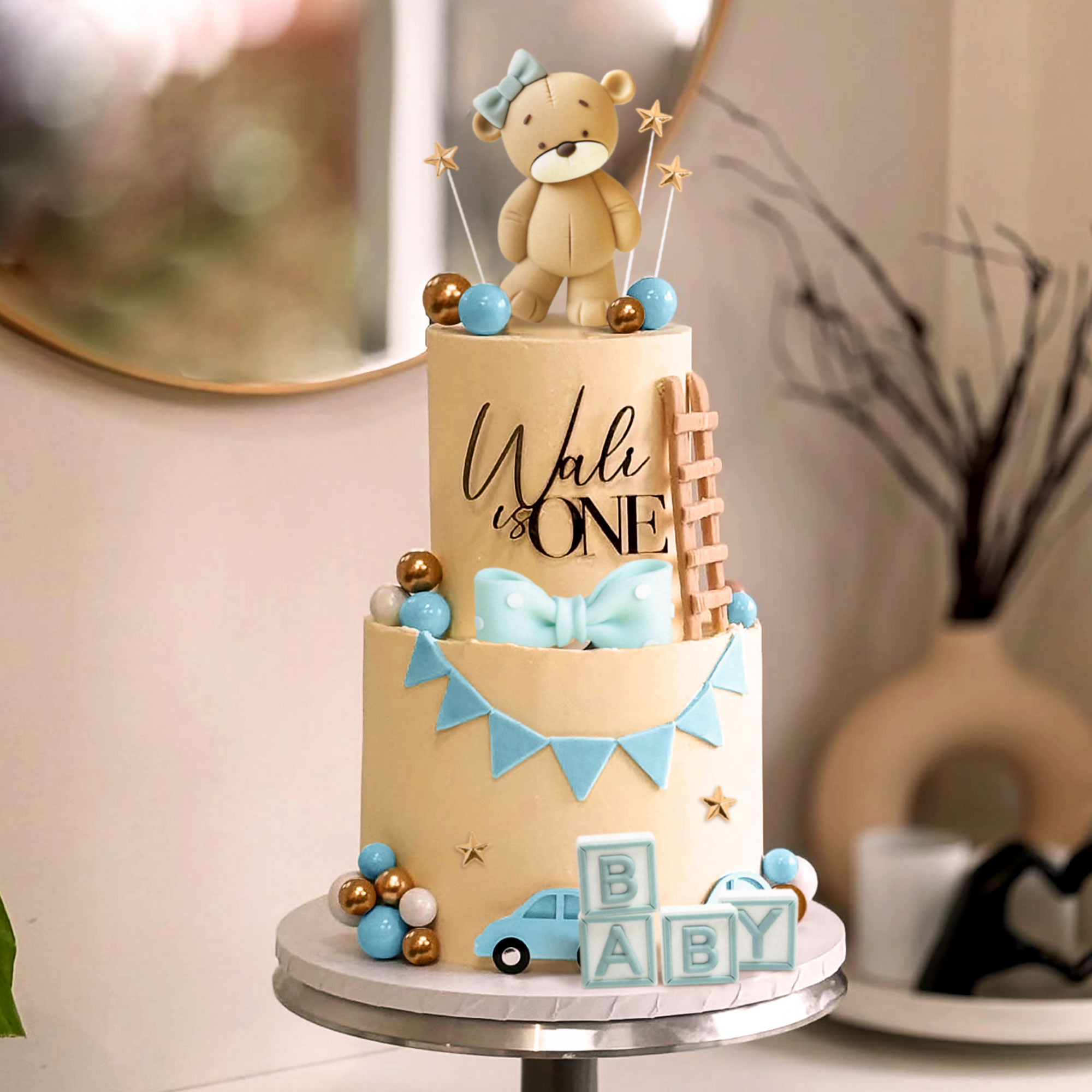 LaVenty Orso Rosa Decorazione  - Resin Art Alphabet recensione e prezzo