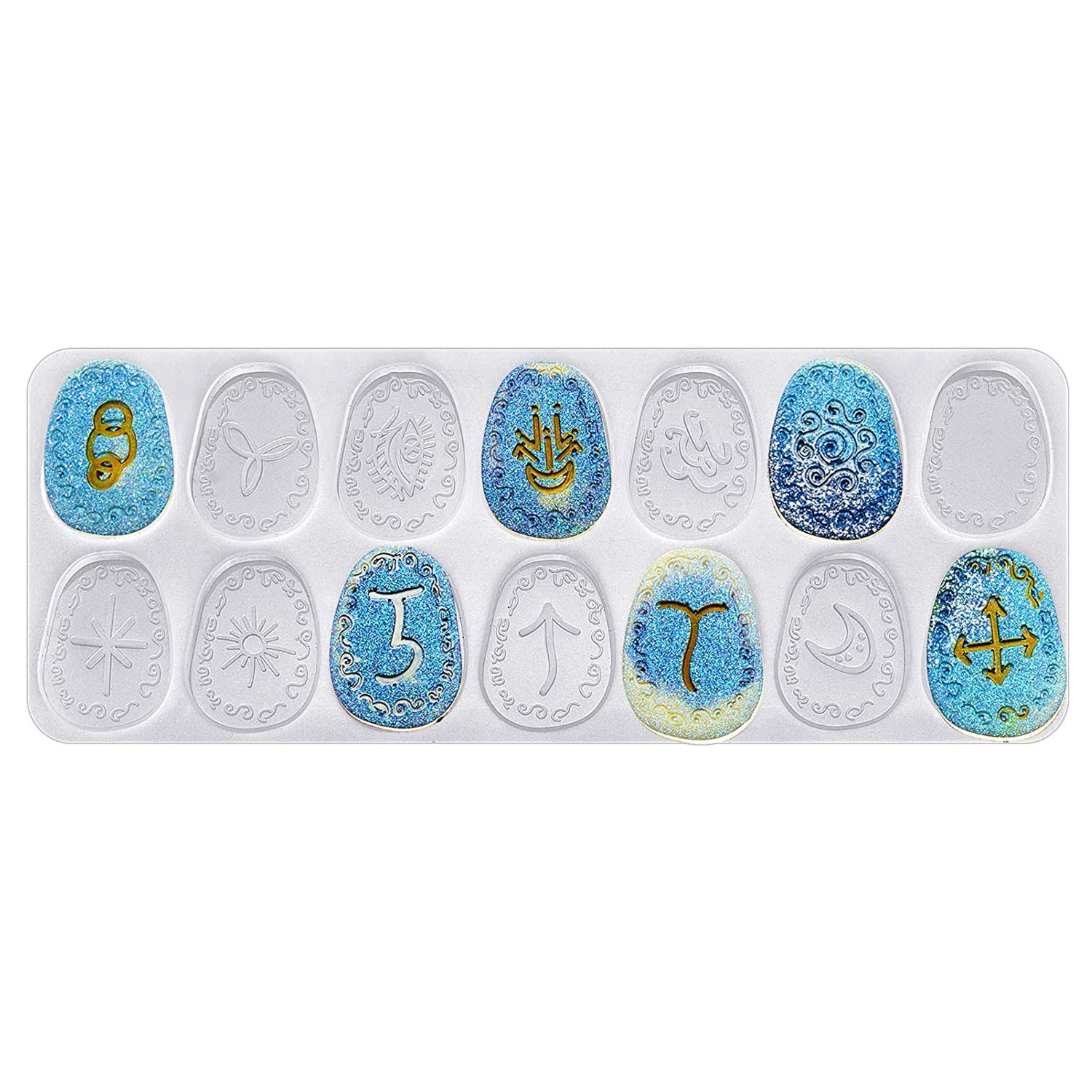 Stampo in silicone ABWZ-Witch  - Resin Art Alphabet recensione e prezzo
