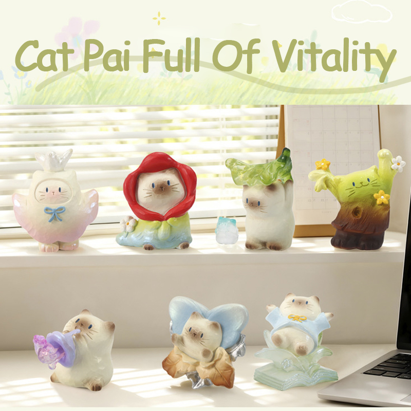 Cat Pai Serie Piena di Vitalit - Resin Art Case recensione e prezzo