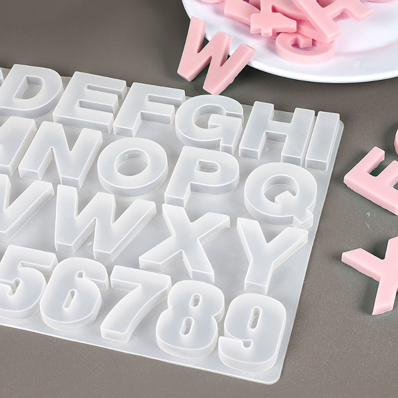 Stampo in silicone per ciondol - Resin Art Alphabet recensione e prezzo