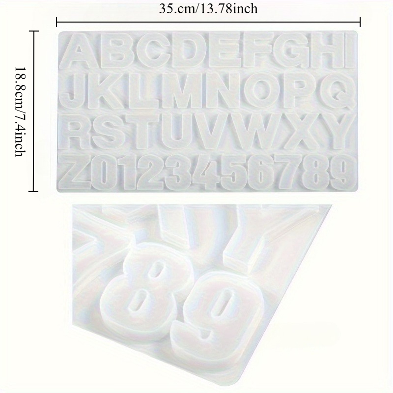 Stampo in silicone per ciondol - Resin Art Alphabet recensione e prezzo