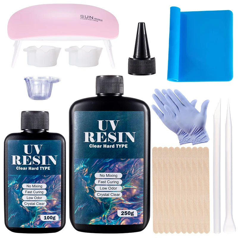 Kit di colla dura in resina UV - Resin Art Equipment recensione e prezzo