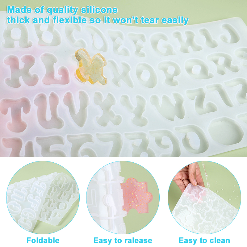 Stampi per portachiavi con alf - Resin Art Alphabet recensione e prezzo