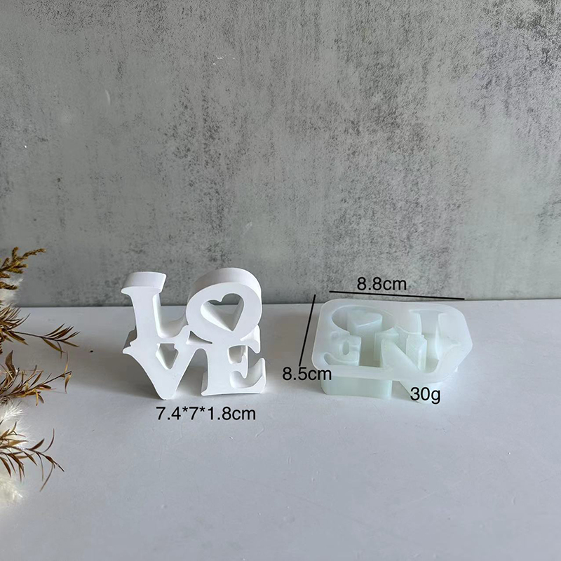 Lettera AMORE Stampo in silico - Resin Art Alphabet recensione e prezzo