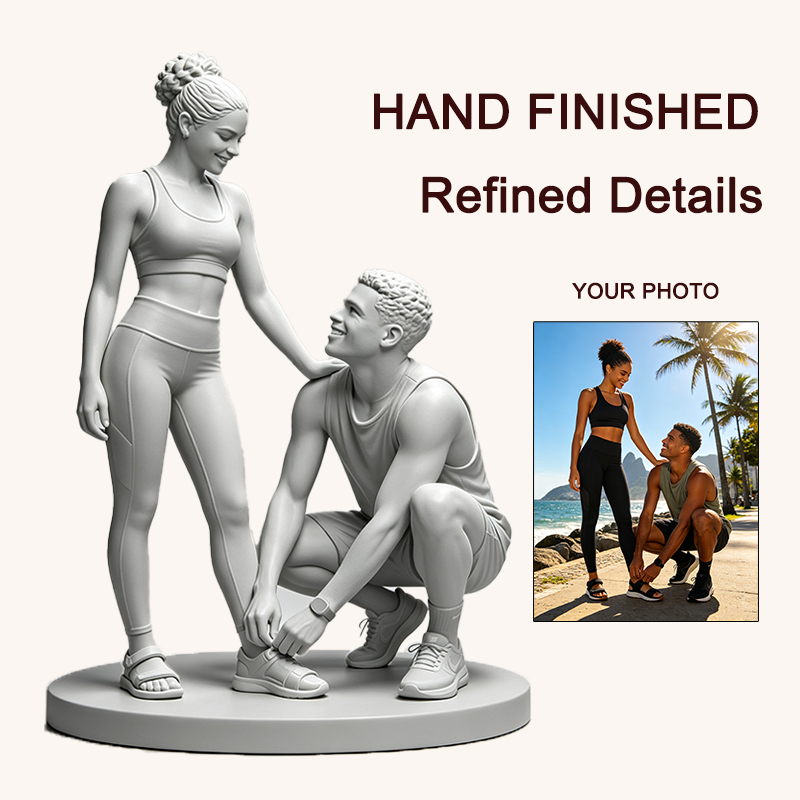 Statuetta di coppia personaliz - Resin Art Wedding Gift recensione e prezzo