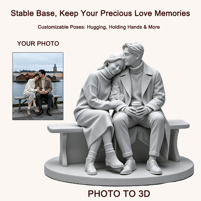 Statuetta di coppia personaliz - Resin Art Wedding Gift recensione e prezzo