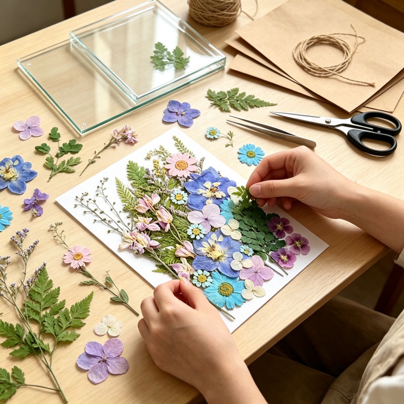 Kit di fiori secchi pressati m - Resin Art Baby recensione e prezzo