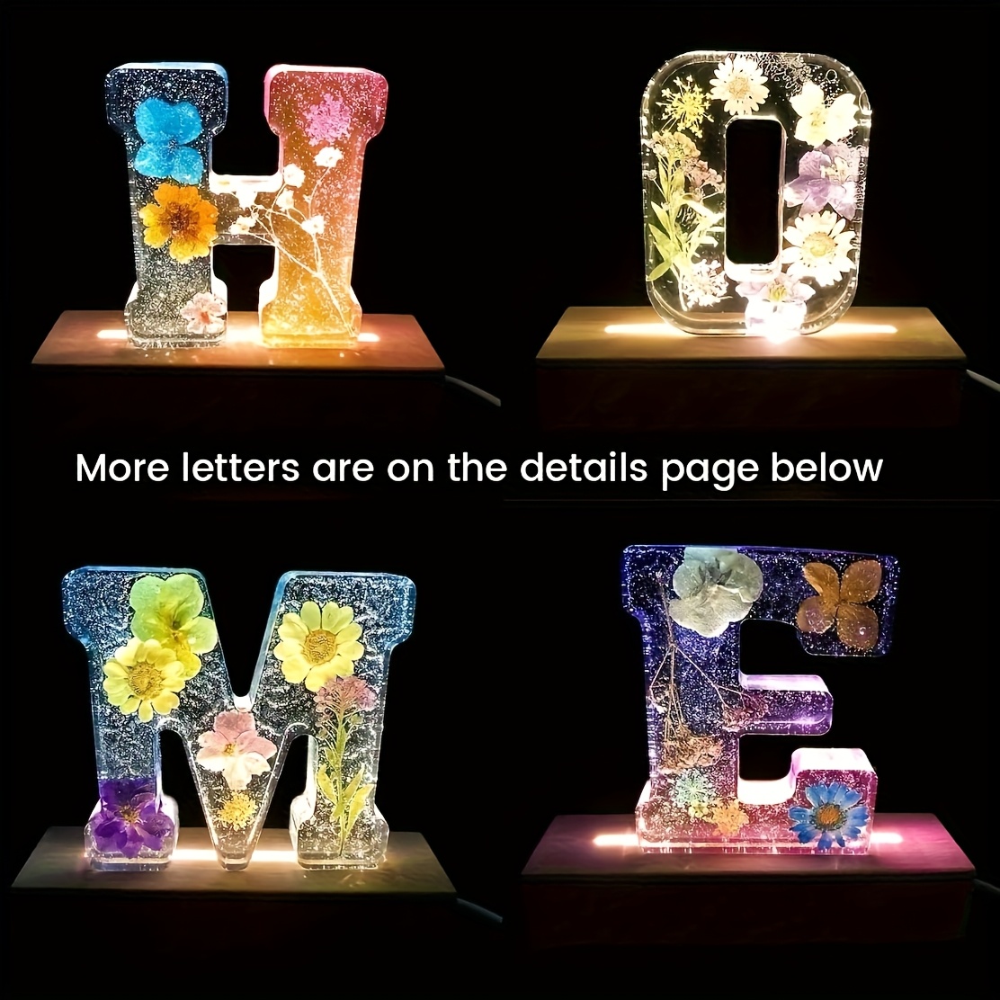 Stampo in resina per lettere g - Resin Art Alphabet recensione e prezzo