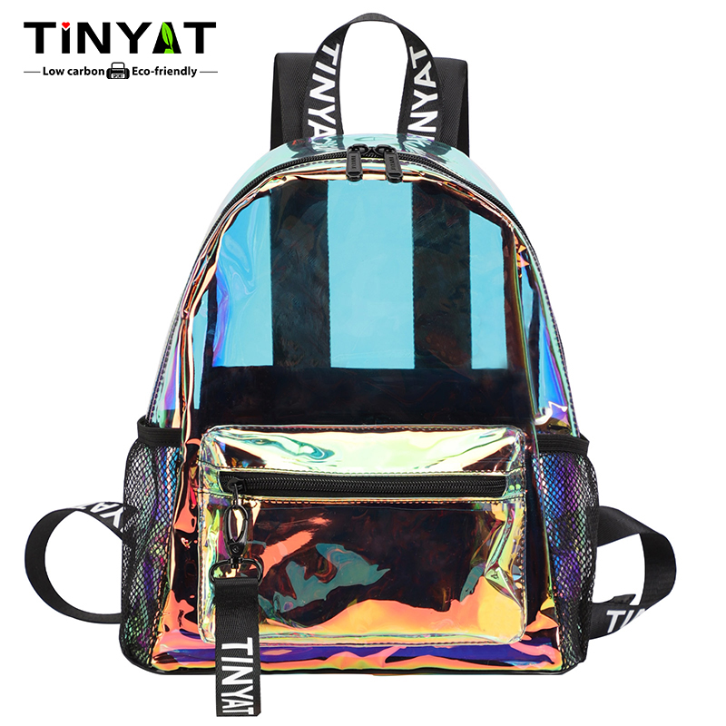 TINYAT Zaini trasparenti in PV - Resin Art Alphabet recensione e prezzo