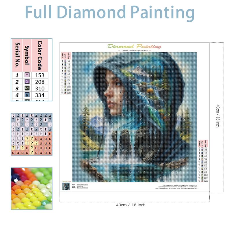 SDOYUNO Diy 5d Fantasy Women D - Resin Art Wallpaper recensione e prezzo