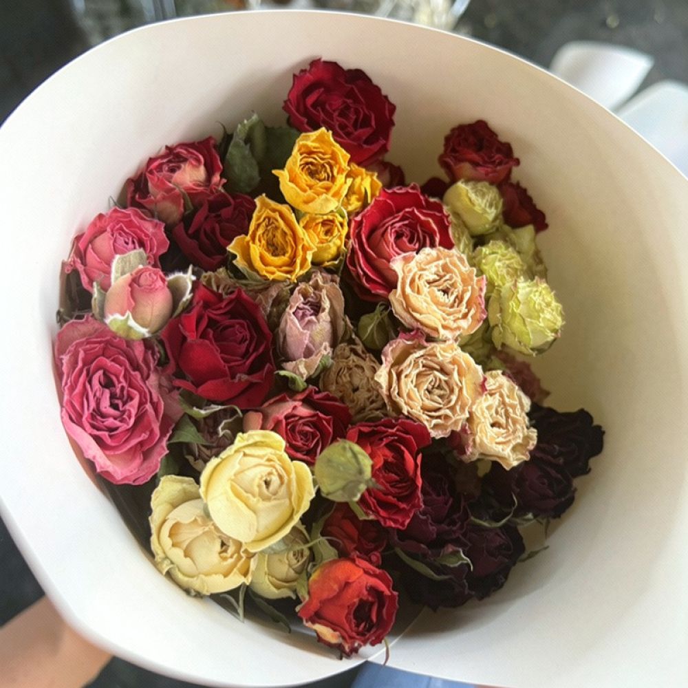 Bouquet di rose naturali essic - Resin Art Rose recensione e prezzo